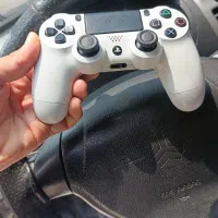 دسته ps4 پی اس فور اصلی نو سفید
