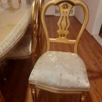 مبل استیل ۷ نفره ناهارخوری ۸ نفره