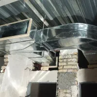 کانال کولرهودصنعتی دریچه تنظیم هوافلاشینگ