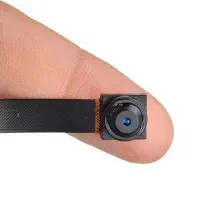 دوربین مداربسته کوچک 4kواقعی+میکروفون دار+باطری