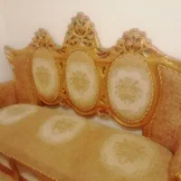 مبلمان چوبی سلطنتی ۹ نفره ، سالم و کم‌استفاده