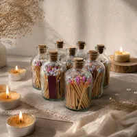 کبریت ویال (شیشه ای)