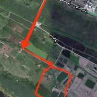 9 هکتار زمین داخل کوچه هتل سفید کنار انزلی