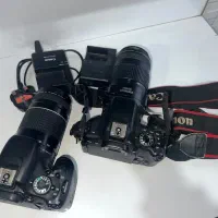 دوربین ۷۵۰D لنز ۷۰ ۳۰۰ کنون