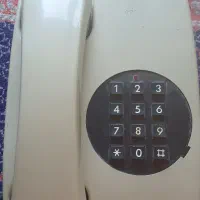 گوشی تلفن رومیزی قدیمی تعمیری