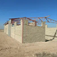 /1250متر زمین/400متر سوله/نیمه کاره