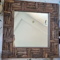 آینه چوبی