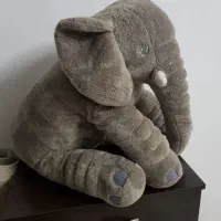 عروسک فیل .۵۰ سانتی ،بسیار نرم برای بازی و خواب