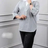 شومیز دو یقه زنانه