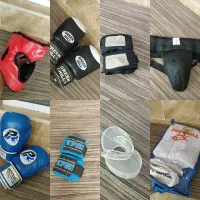 دستکش و کلاه و لثه بیضه بند کاپ لباس جودو