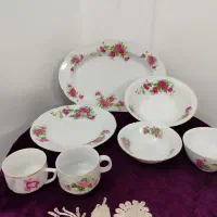 ظروف قدیمی گلسرخی و...