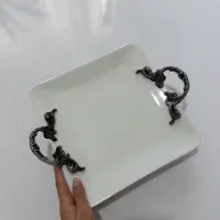 ظرف چینی دسته پیوتر