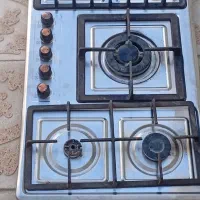 با سلام یک اجاق گاز صفحه استیل بفروش میرسد