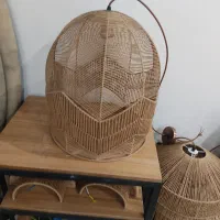 لوستر کنفی و پاپیه ماشه در حد نو