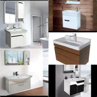 *روشویی کابینتی پی وی سی ضد آب*