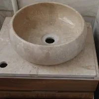 روشویی سنگی کابینتی ضد آب سرویس بهداشتی