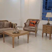 مبل چوبی و میز رستوران ولوسترو کنسول شیک