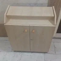 جا کفشی کرم ام دی اف بسیار تمیز با تخفیف