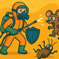 سم پاشی سمپاشی سم پاش سوسک ساس موش کنه تضمینی