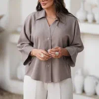 شومیز مزونی سیلک لیوسل