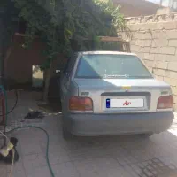 پراید 85 نقره ای بیمه تا ماه آذر لاستیک جلو تازه