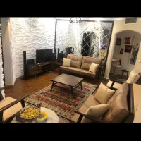 ست ۷نفره راحتی چوبی برند چوبکده
