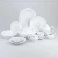 سرویس چینی غذا خوری ۸۹ پارچه گرد مقصود لوکاس لوستر