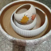 5عدد گلدان سرامیک نو