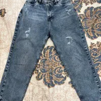 شلوار لی و پارچه ای