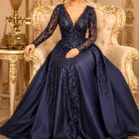 مرجع تخصصی اجاره لباس مجلسی سایزبزرگ کد ۴۸۸۰