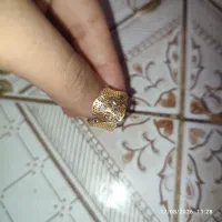 انگشتر طلا کم کار ۲ درصد