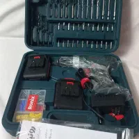 دریل رونیکس.شارژی رونیکس۱۸ولت۵۳تکه آک.شارجی چکشی