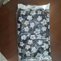 چادر حریر مشکی