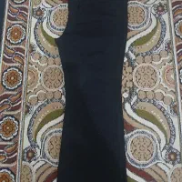 شلوار لی مشکی دمپا