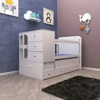 تختخواب کودک اعیان مدل FH454 با قیمت 53295000 توما