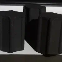 ذغال نارگیل صادراتی ۱۸۰۰ کیلو موجود با کارتن۵لایه