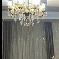 لوستر برنجی(برنزی) ۱۶ شاخه
