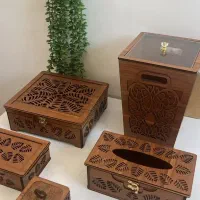 ست چوبی لیزری