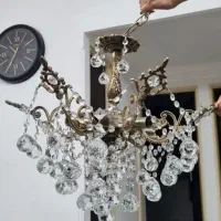 لوستر چتری برنجی