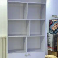کتابخانه و میز تحریر و میز کامپیوتر