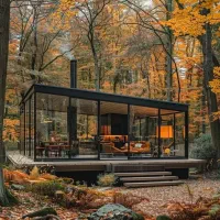 کانکس ویلایی ، کلبه ،خانه پیش ساخته