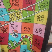 فرش چهار متری طرح مارو پله