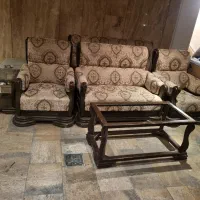 مبلمان ۷نفره چوبی سالم