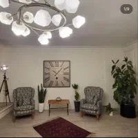 لوستر طرح حبابی دو عدد ست همدیگه در حد نو سالم