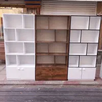 کتابخانه ۵ طبقه تک درب و دو درب آماده تحویل