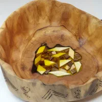 ظروف چوبی دست‌ساز گردو