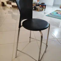 صندلی اپن آشپزخونه پایه استیل