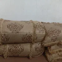 بالشت ۶عدد بالشت بزرگ ۸عدد پشتی