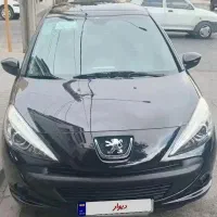 ۲۰۷ پانا مشکی ابنوس  با رینگ فروش فوری فوری