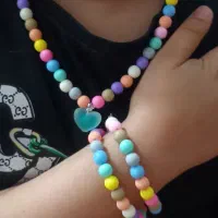 گردنبند و دستبند دخترانه